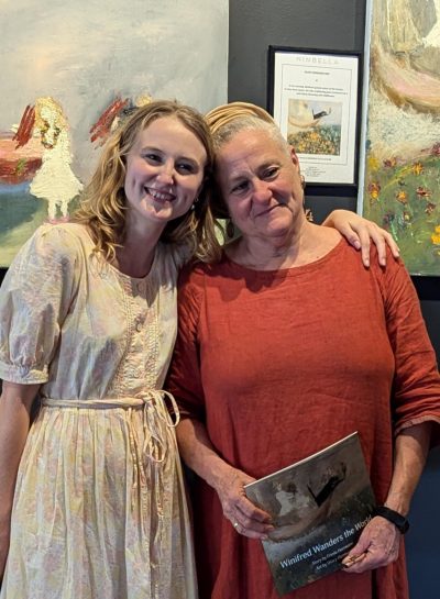 Hilary Herrmann_Artist_Frieda Herrmann_Author_Winifred Wanders the World_Little Owl Books_Animal Dreaming Publishing
